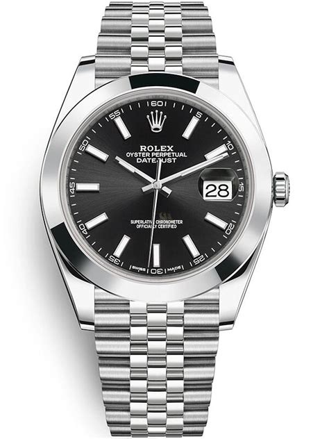 used oyster rolex 41 black face white gold bezel|Rolex datejust oyster steel.